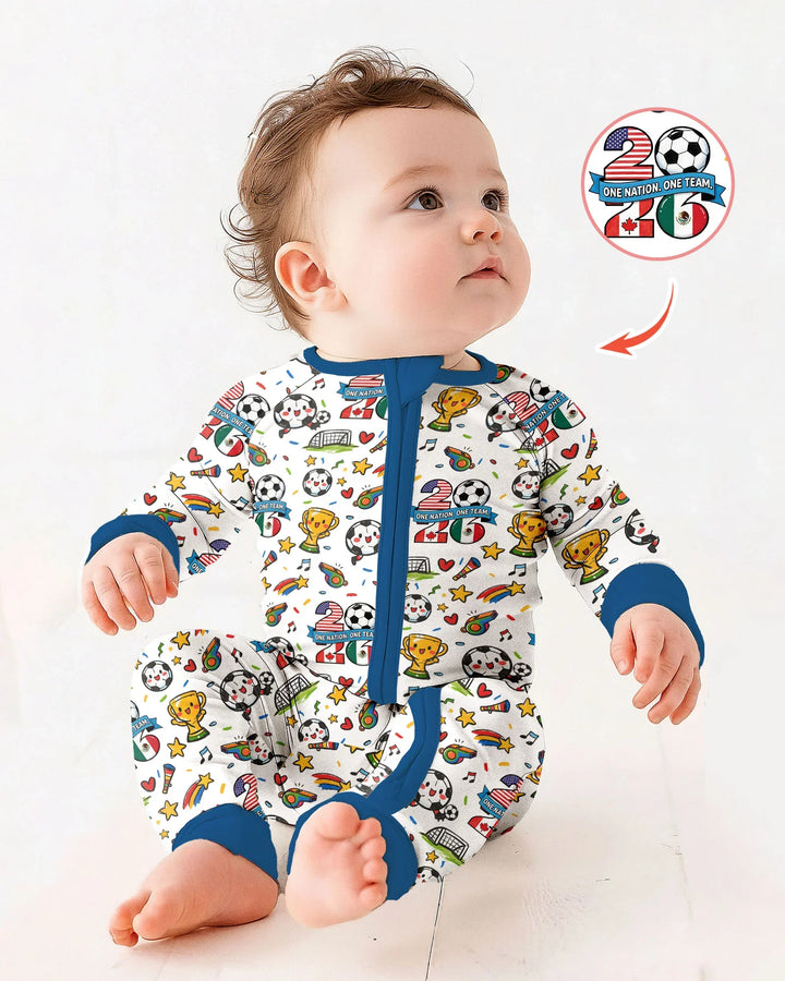 Gerippte Babykleidung mit individuellem Foto - Weich &amp; Skizzenhaft