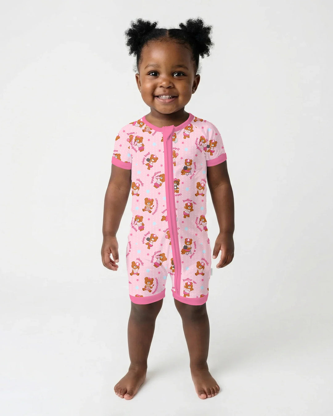 Born To Play Baseball Bamboo Shorty Zippy