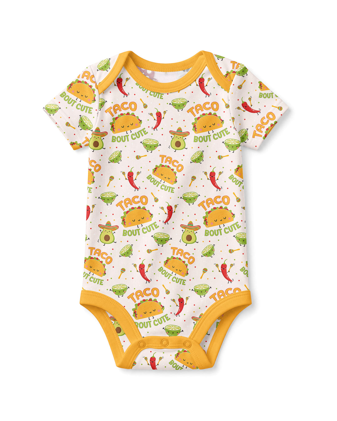 Funny Taco Bamboo Bodysuit