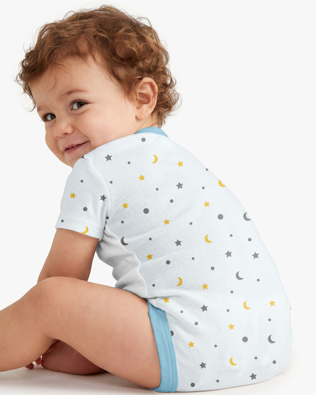 My Grandma Loves Me To The Moon And Back Bamboo Bodysuit