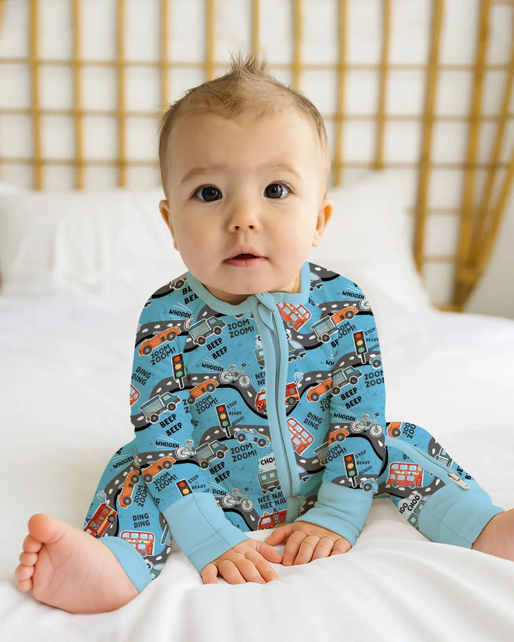 Gerippte Babykleidung mit individuellem Foto - Weich &amp; Skizzenhaft