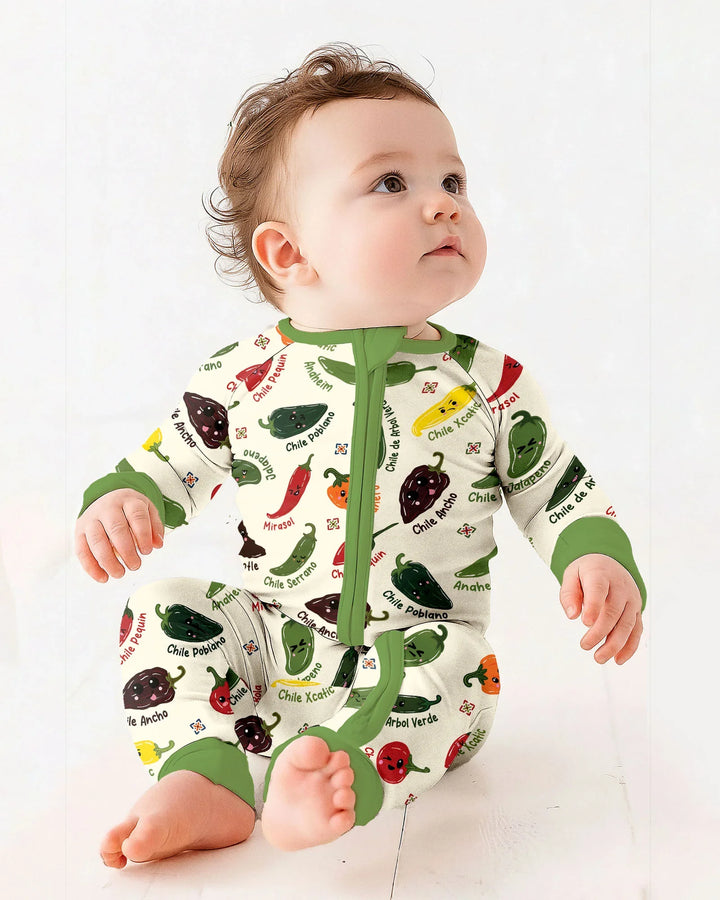 Gerippte Babykleidung mit individuellem Foto - Weich &amp; Skizzenhaft
