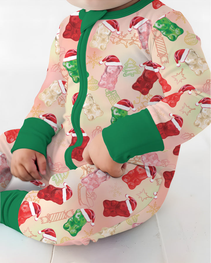 Gummy Bear Santa Christmas Bamboo Convertible Zippy