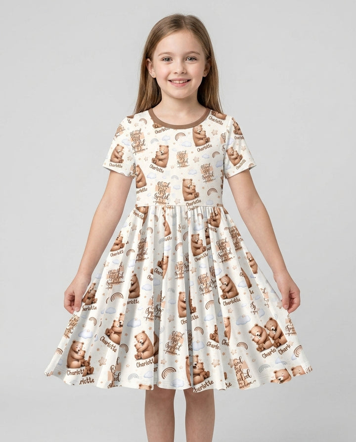 Vorlage Bambus Twirl Kleid