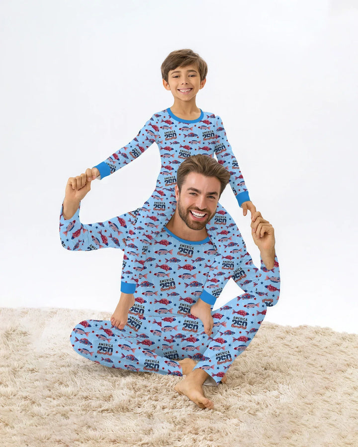 Vorlage Herren-Pyjama-Set