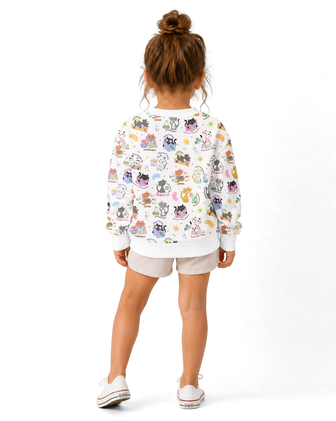 Sweatshirt mit Rundhalsausschnitt aus Bambusfaser