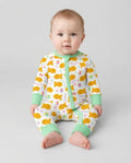 Gerippte Babykleidung mit individuellem Foto - Weich &amp; Skizzenhaft