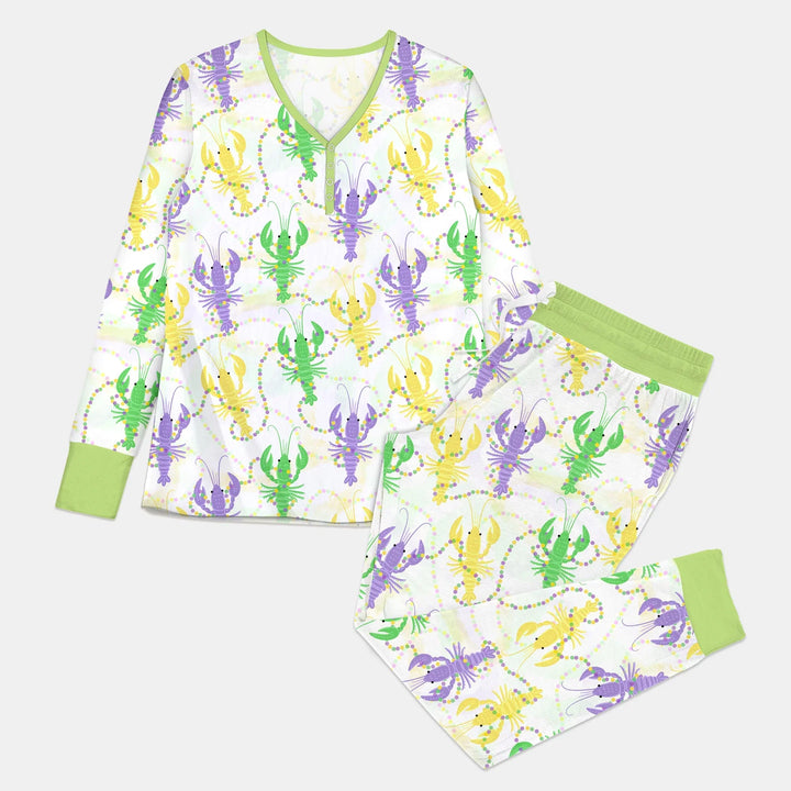 Vorlage für individuelles Damen-Pyjama-Set