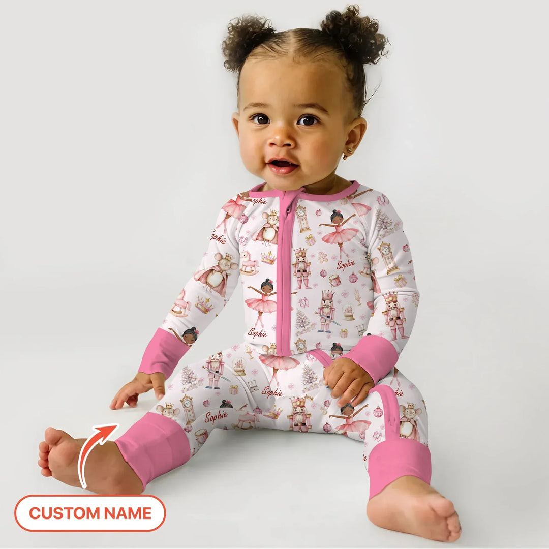 Custom Character "Ballerina Nutcracker Fairytale" Bamboo Convertible Zippy