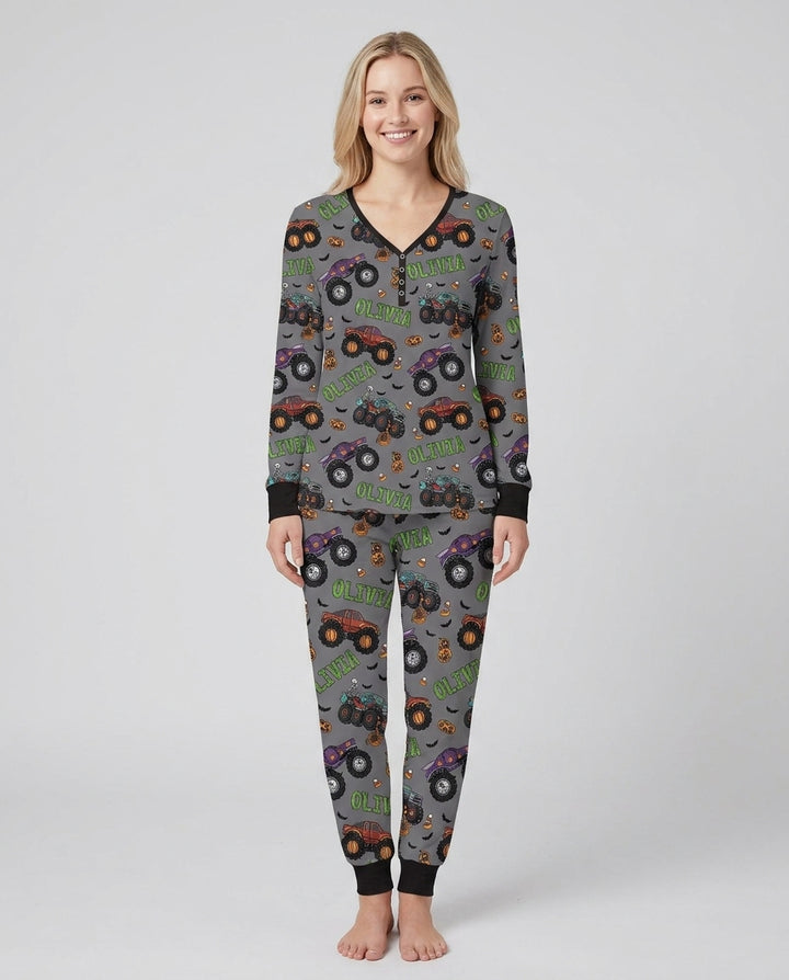 Vorlage Bambus Damen Pyjama Set