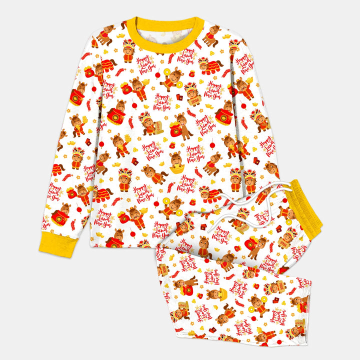 Year of the Horse Bamboo Men's Pajama Set