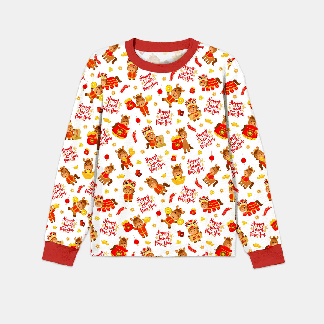 Year of the Horse Bamboo Men's Pajama Set