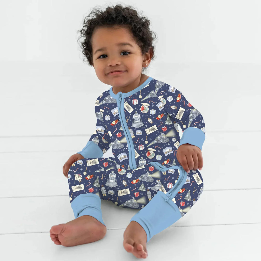 Gerippte Babykleidung mit individuellem Foto - Weich &amp; Skizzenhaft