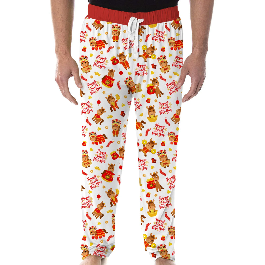 Year of the Horse Bamboo Men's Pajama Set