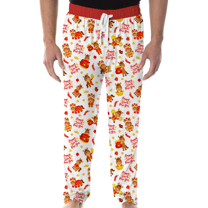 Year of the Horse Bamboo Men's Pajama Set