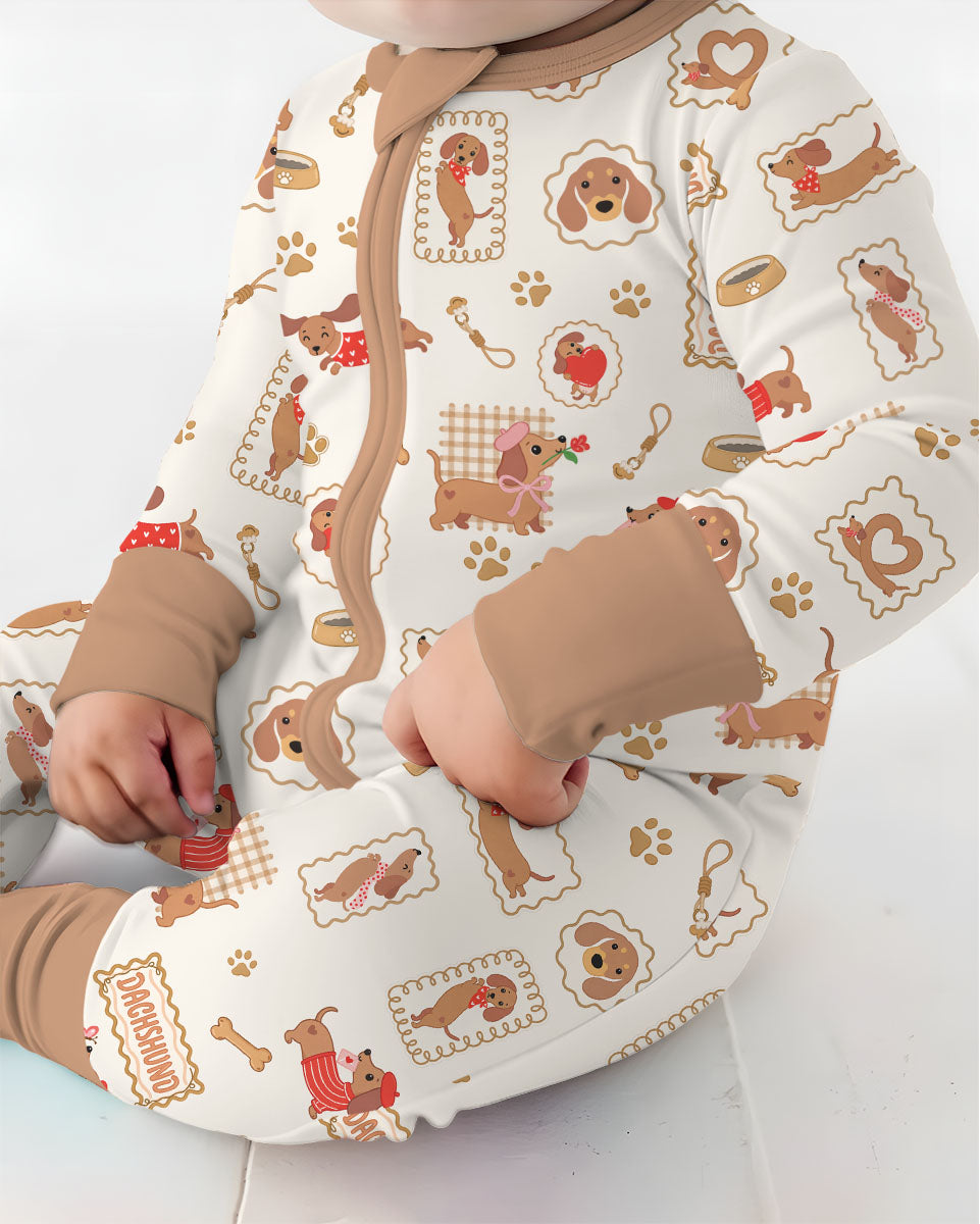 Dachshund Puppy Bamboo Convertible Zippy