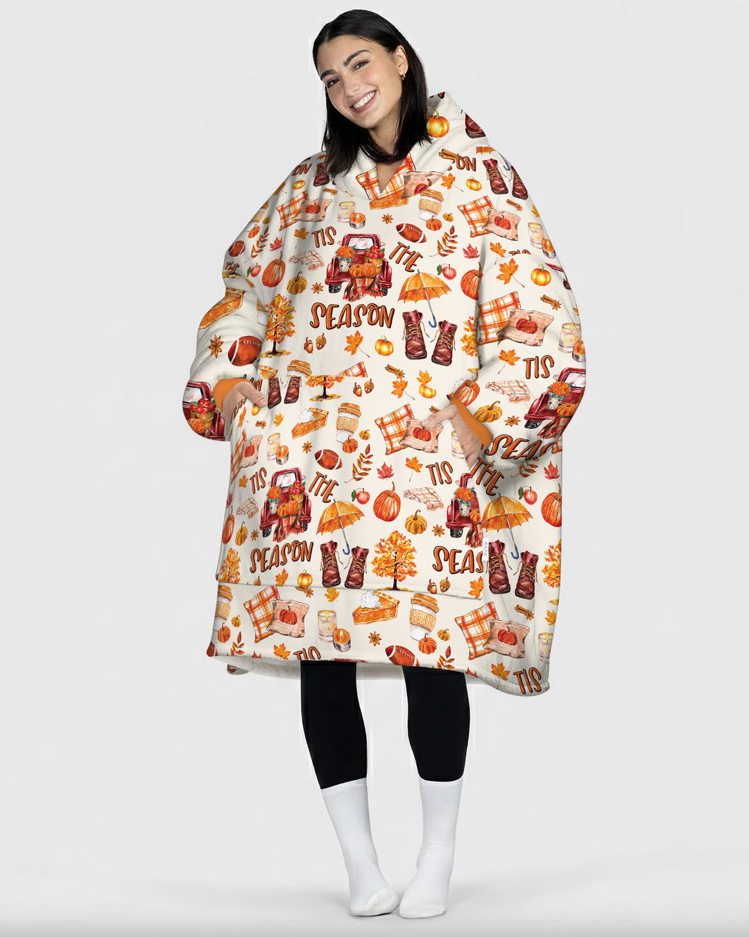 Benutzerdefinierter Bambus-Deckenhoodie (Vorlage)