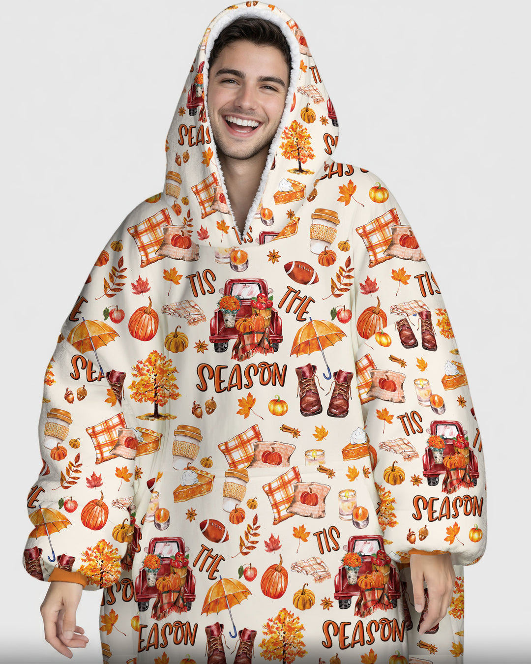 Benutzerdefinierter Bambus-Deckenhoodie (Vorlage)