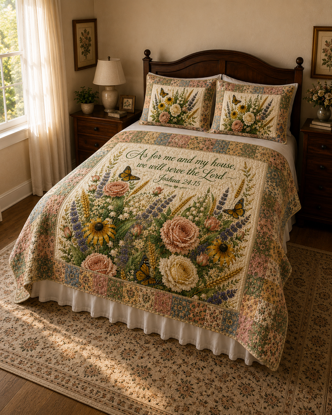 Vorlage Quilt Decke