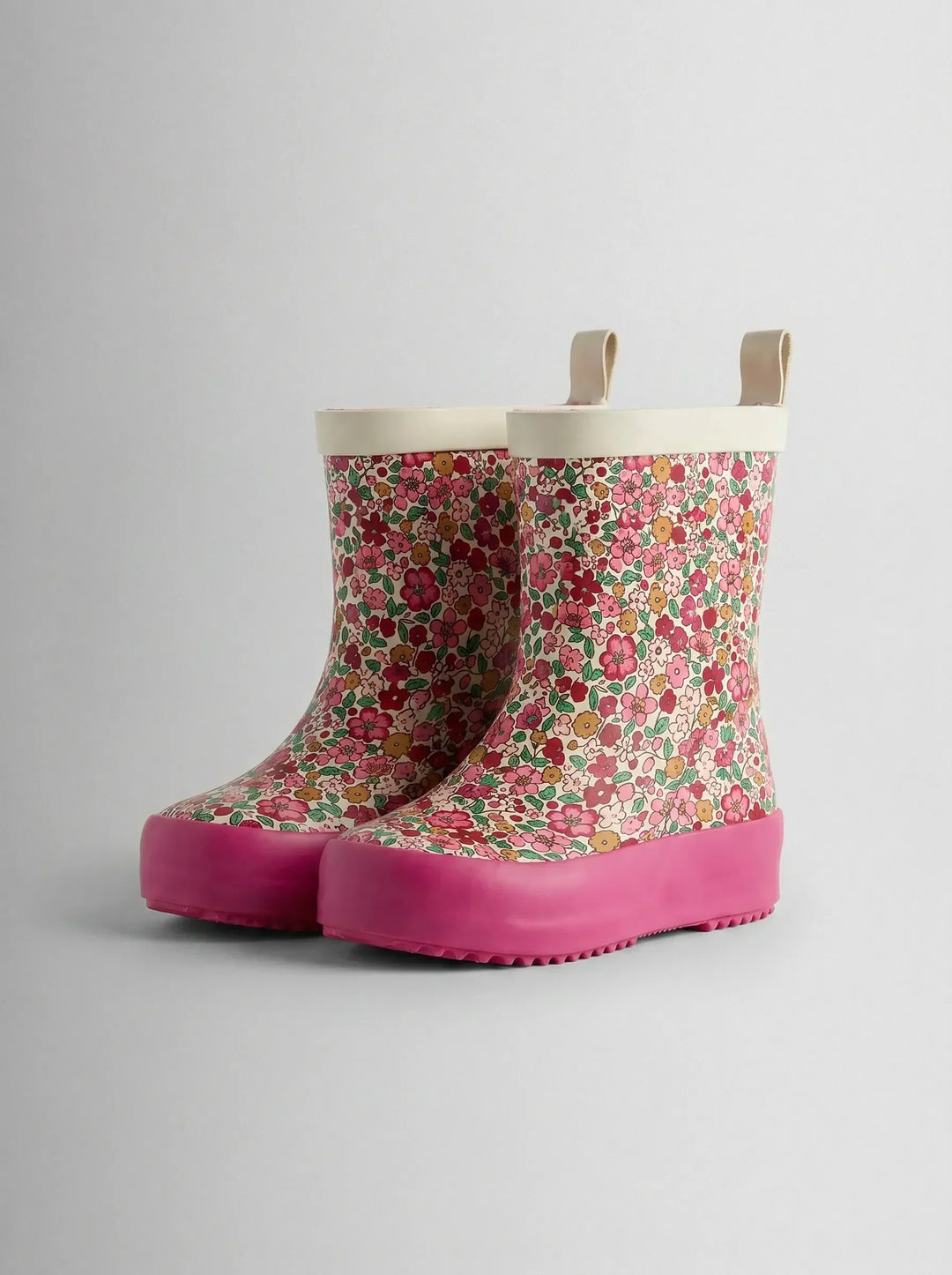 Light Purple Print Short Wellies