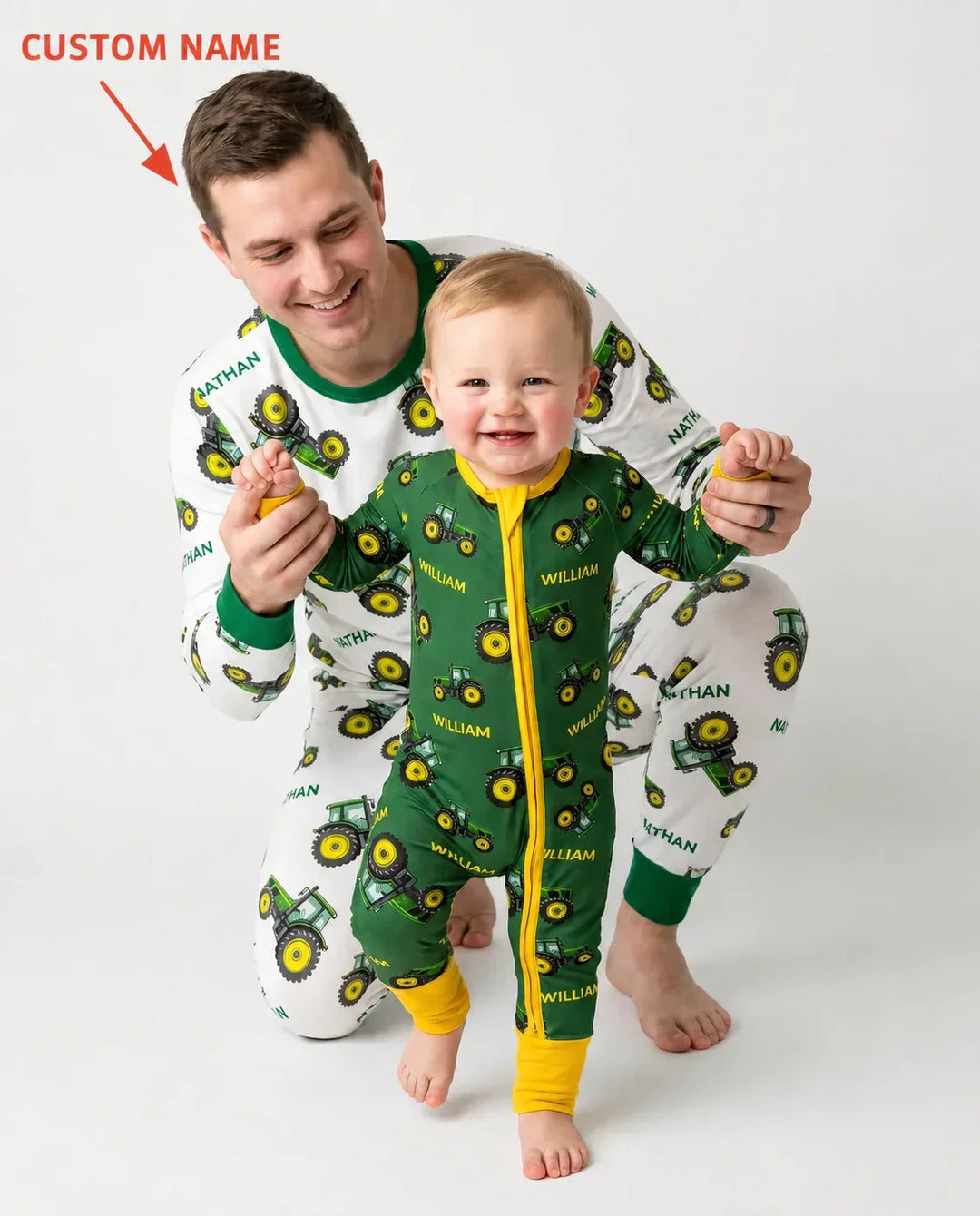 Gerippte Babykleidung mit individuellem Foto - Weich &amp; Skizzenhaft