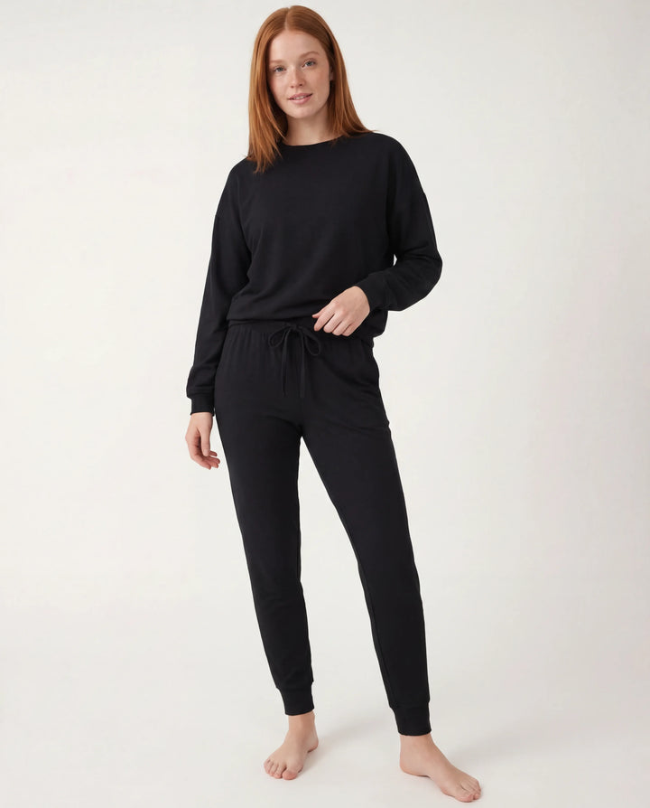 Black Bamboo Women Jogger
