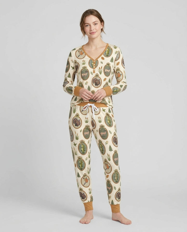 Hunting Season Bamboo Women Pajama Set