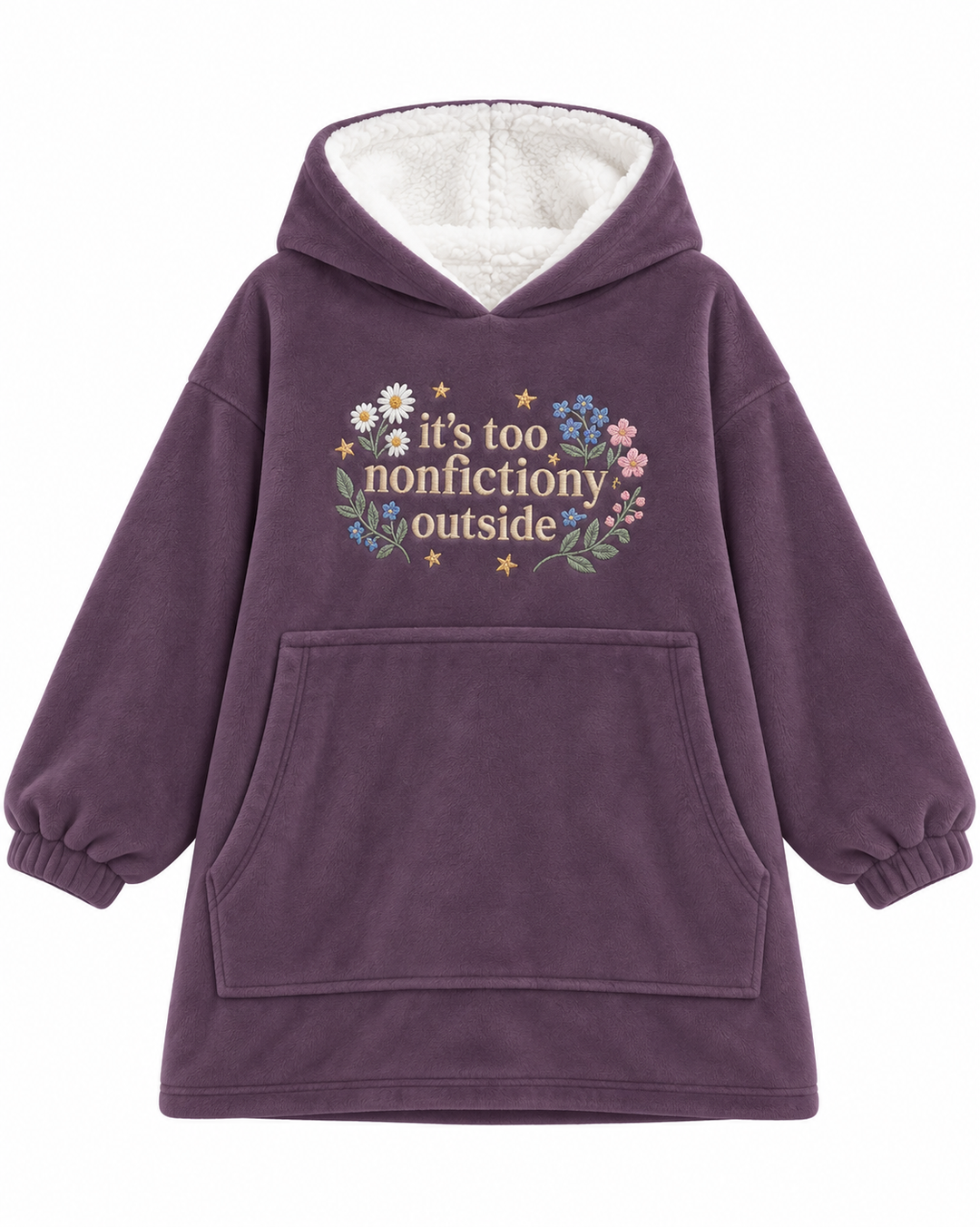 Benutzerdefinierter Bambus-Deckenhoodie (Vorlage)