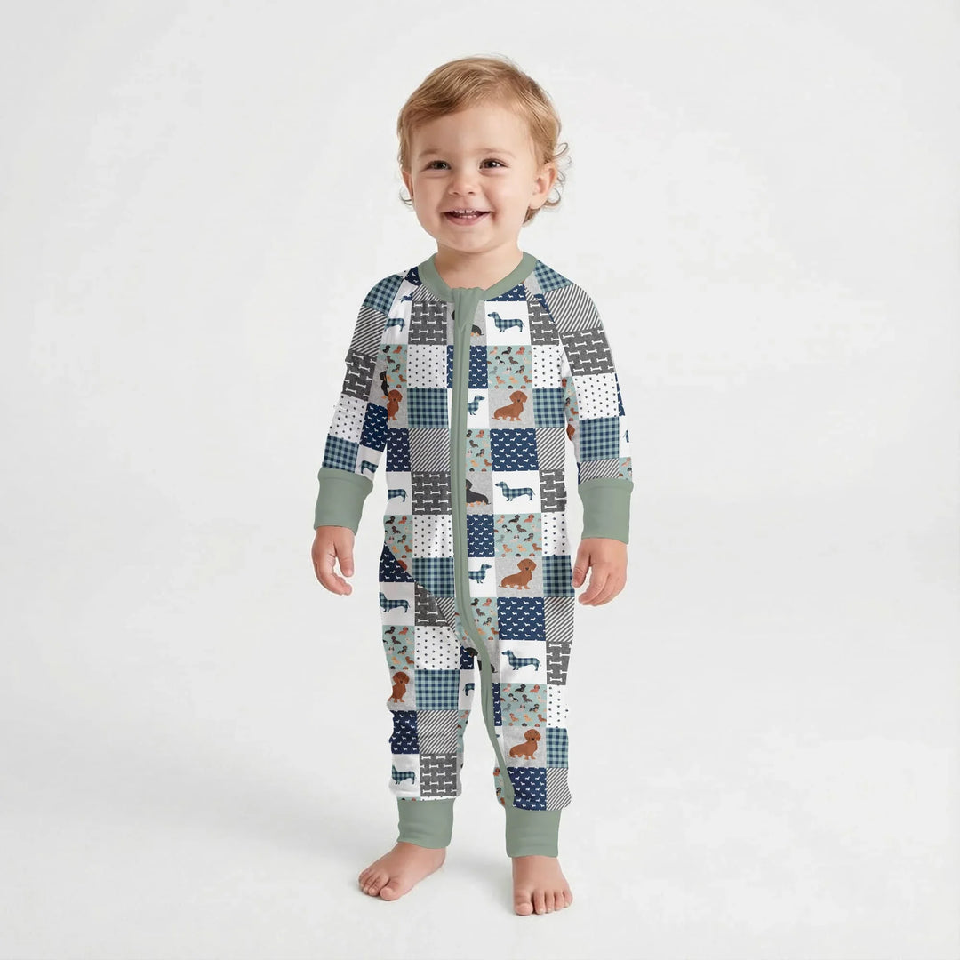 Gerippte Babykleidung mit individuellem Foto - Weich &amp; Skizzenhaft
