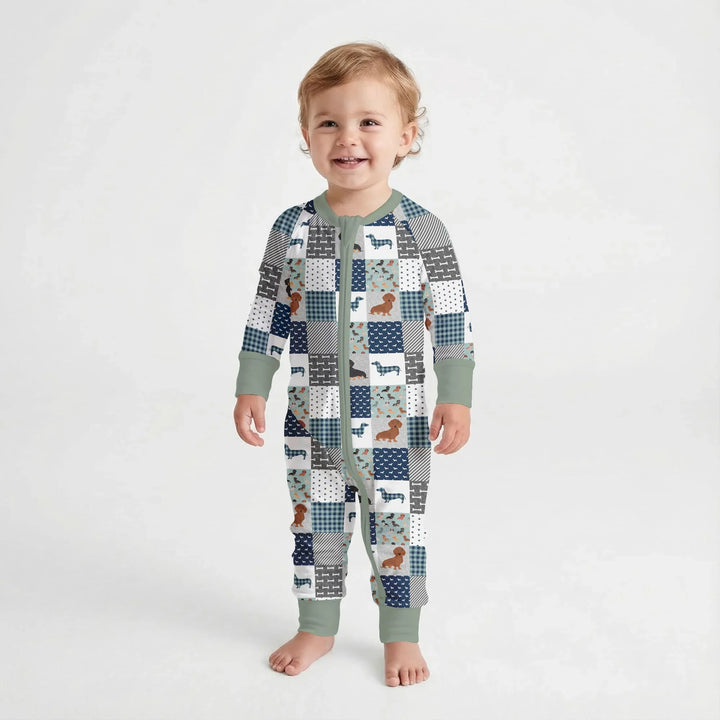 Gerippte Babykleidung mit individuellem Foto - Weich &amp; Skizzenhaft