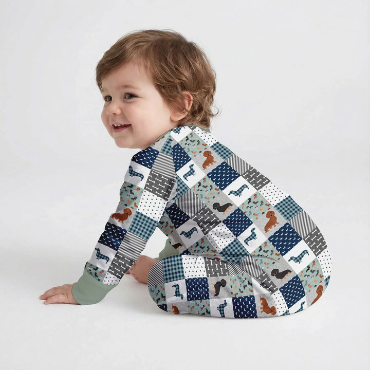 Gerippte Babykleidung mit individuellem Foto - Weich &amp; Skizzenhaft