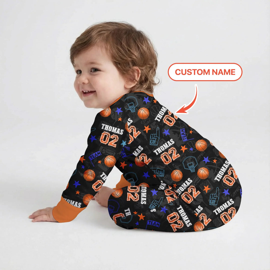 Gerippte Babykleidung mit individuellem Foto - Weich &amp; Skizzenhaft