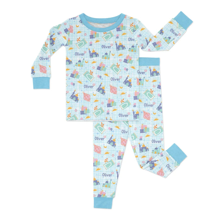 Ramadan and Eid Bamboo Two Piece Long Sleeve Pajama Set