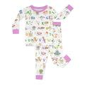 Alphabet of Lousiana Bamboo Two Piece Long Sleeve Pajama Set
