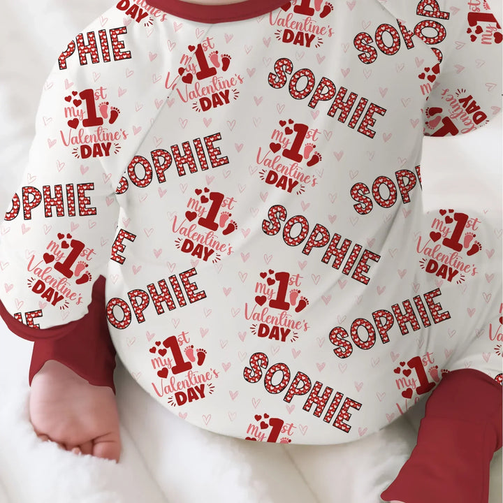 Gerippte Babykleidung mit individuellem Foto - Weich &amp; Skizzenhaft