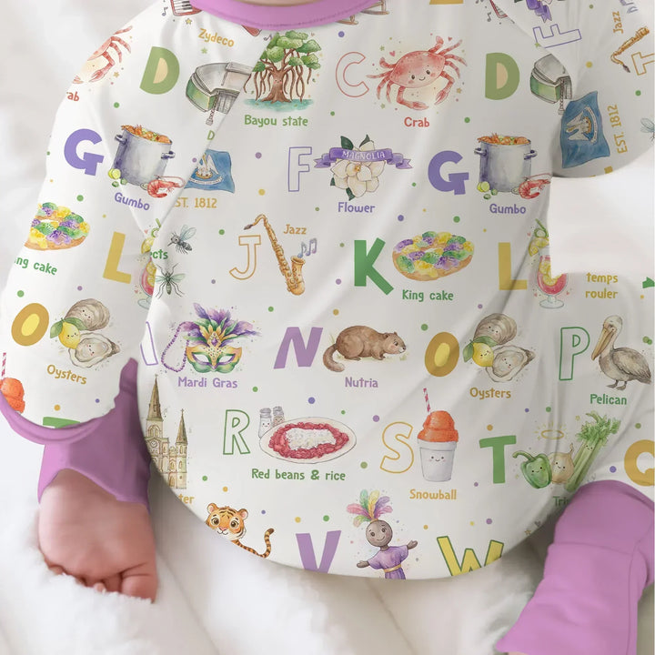 Gerippte Babykleidung mit individuellem Foto - Weich &amp; Skizzenhaft