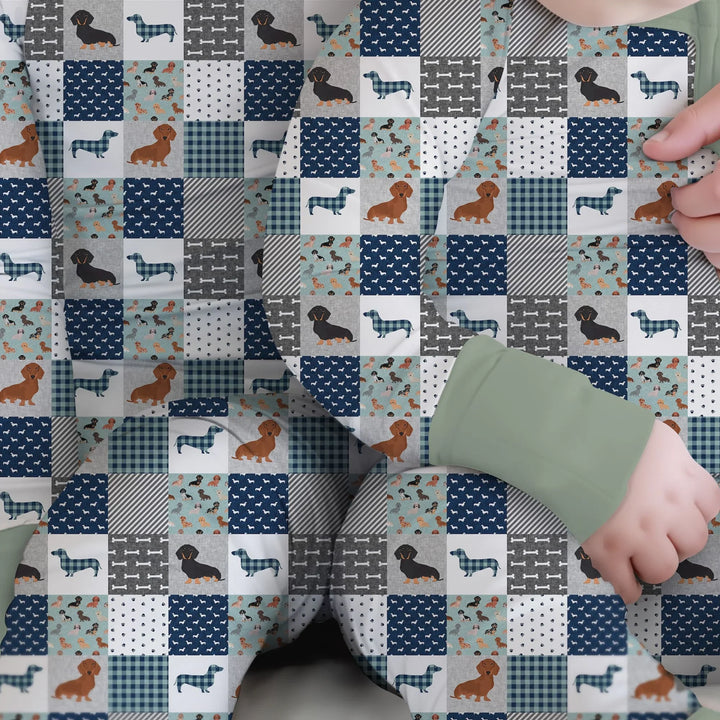 Gerippte Babykleidung mit individuellem Foto - Weich &amp; Skizzenhaft