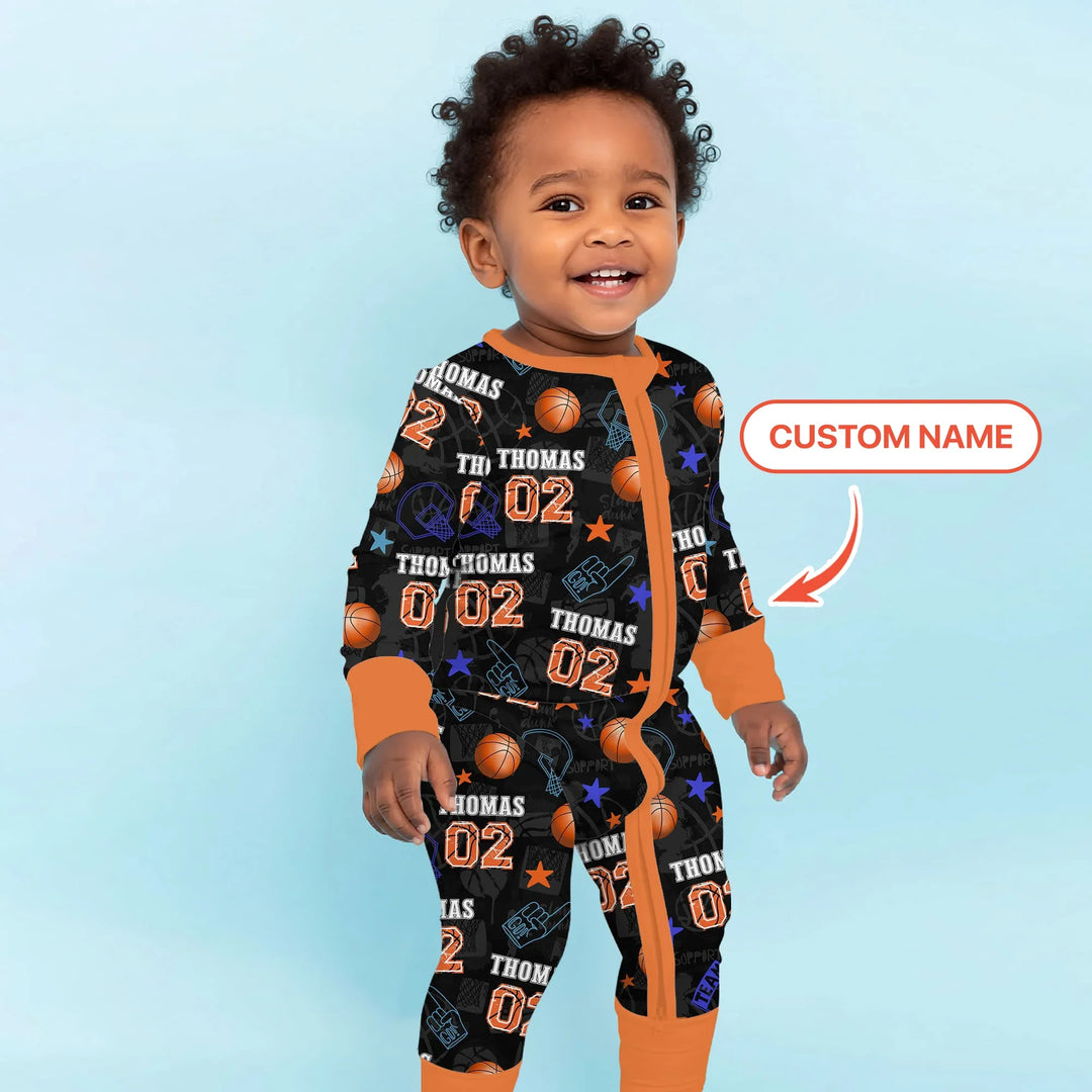 Gerippte Babykleidung mit individuellem Foto - Weich &amp; Skizzenhaft