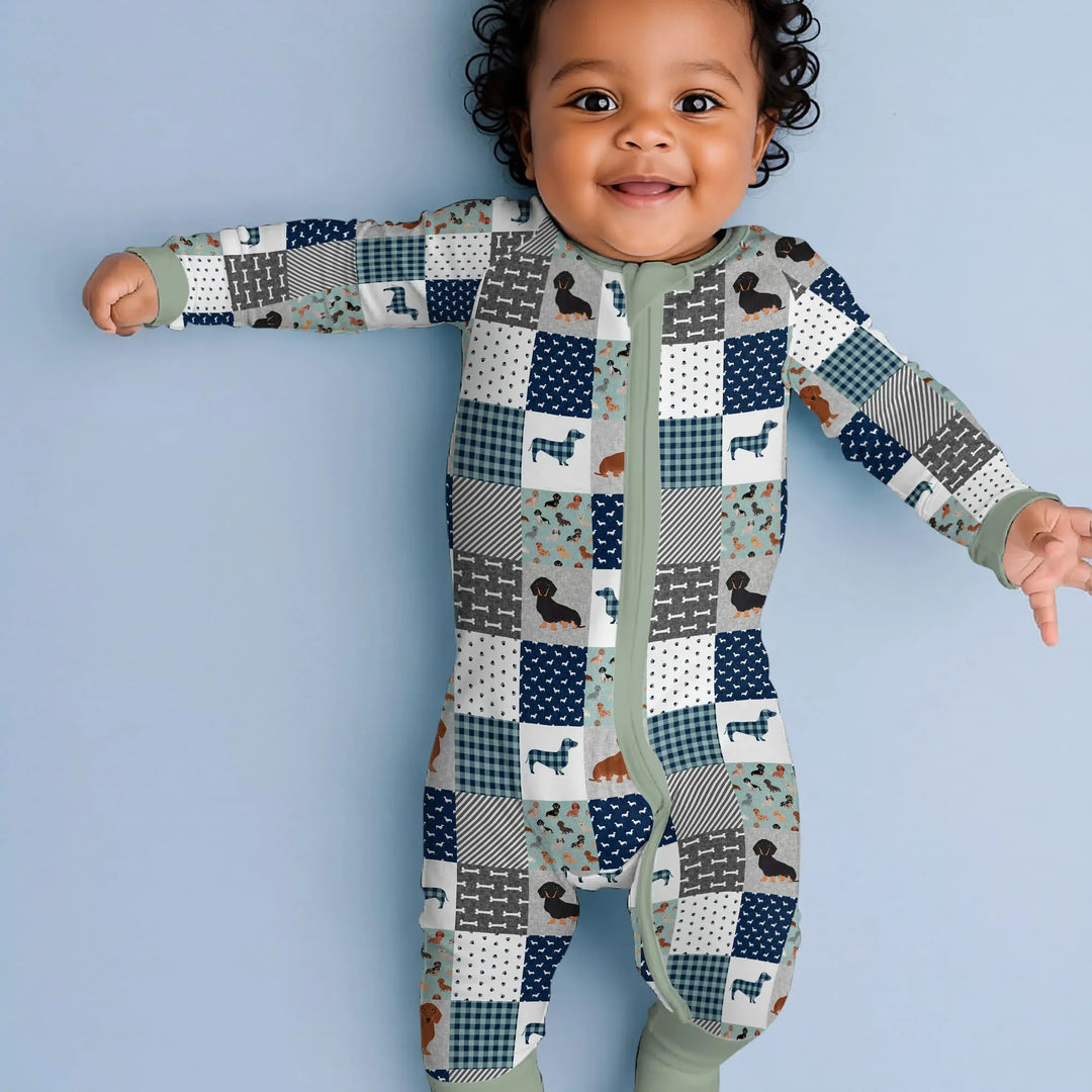 Gerippte Babykleidung mit individuellem Foto - Weich &amp; Skizzenhaft