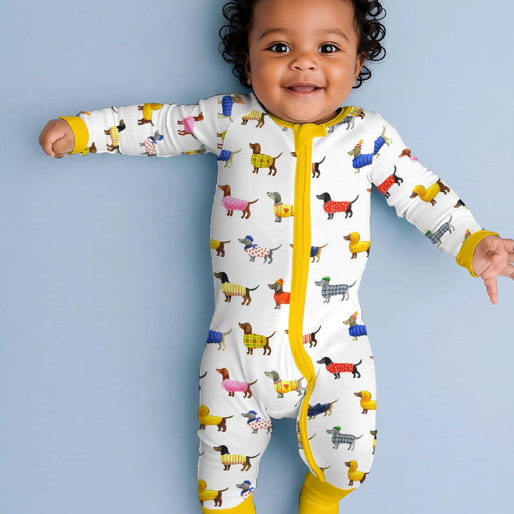 Gerippte Babykleidung mit individuellem Foto - Weich &amp; Skizzenhaft