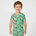 Zweiteiliges, kurzärmliges Pyjama-Set mit Marienkäfern