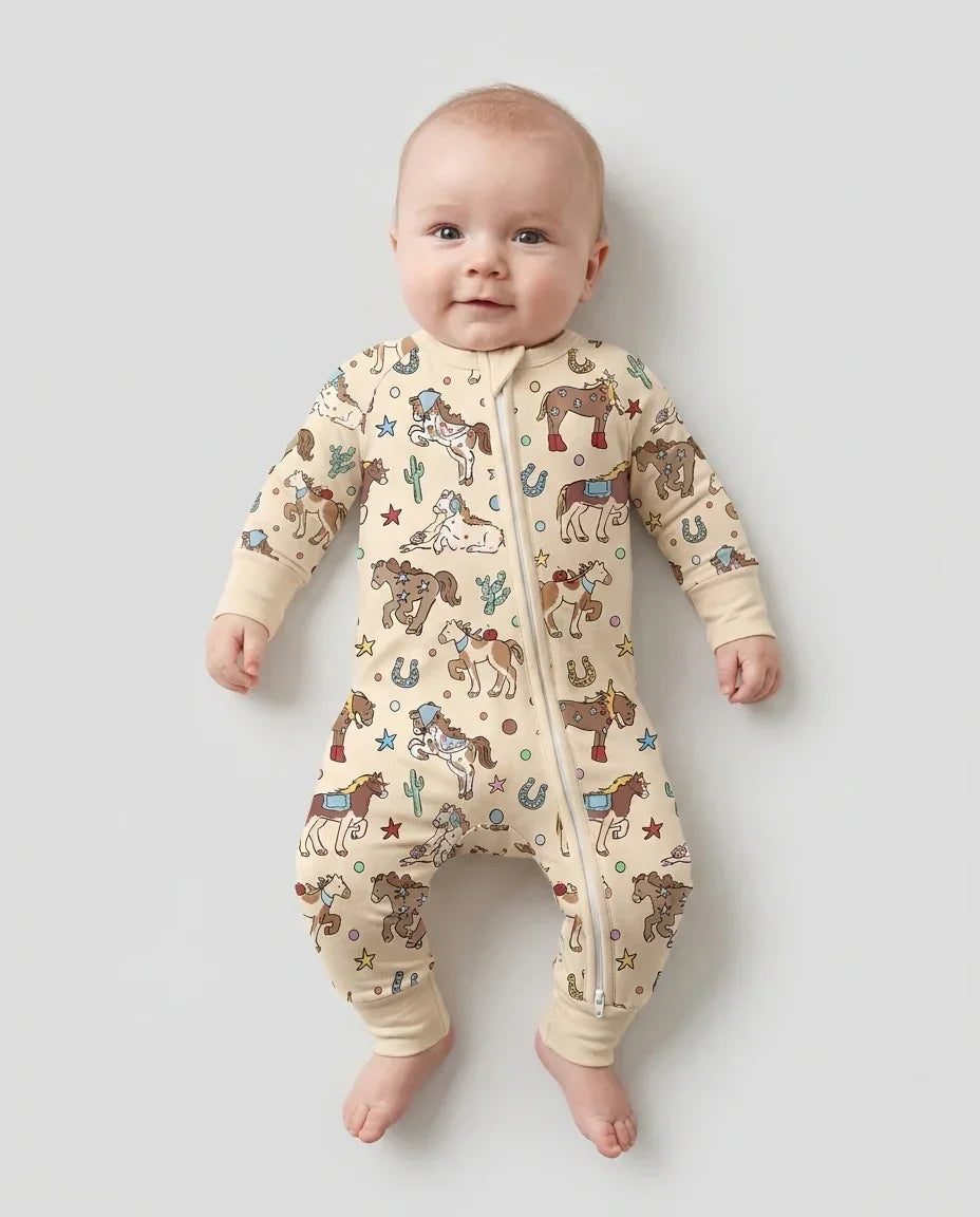 Gerippte Babykleidung mit individuellem Foto - Weich &amp; Skizzenhaft