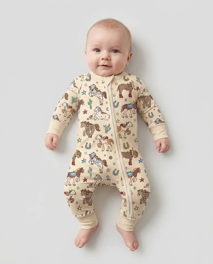 Gerippte Babykleidung mit individuellem Foto - Weich &amp; Skizzenhaft