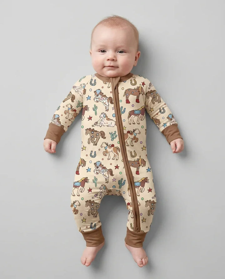 Gerippte Babykleidung mit individuellem Foto - Weich &amp; Skizzenhaft