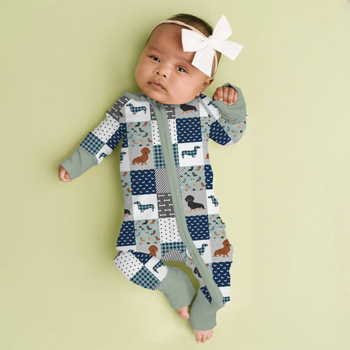 Gerippte Babykleidung mit individuellem Foto - Weich &amp; Skizzenhaft