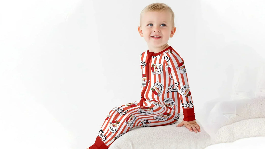 Gerippte Babykleidung mit individuellem Foto - Weich &amp; Skizzenhaft