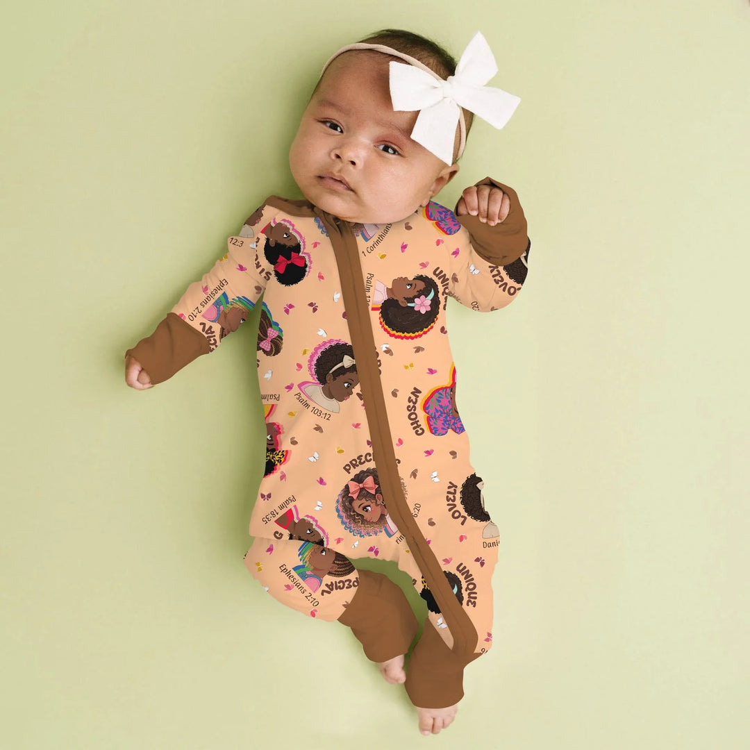 Gerippte Babykleidung mit individuellem Foto - Weich &amp; Skizzenhaft