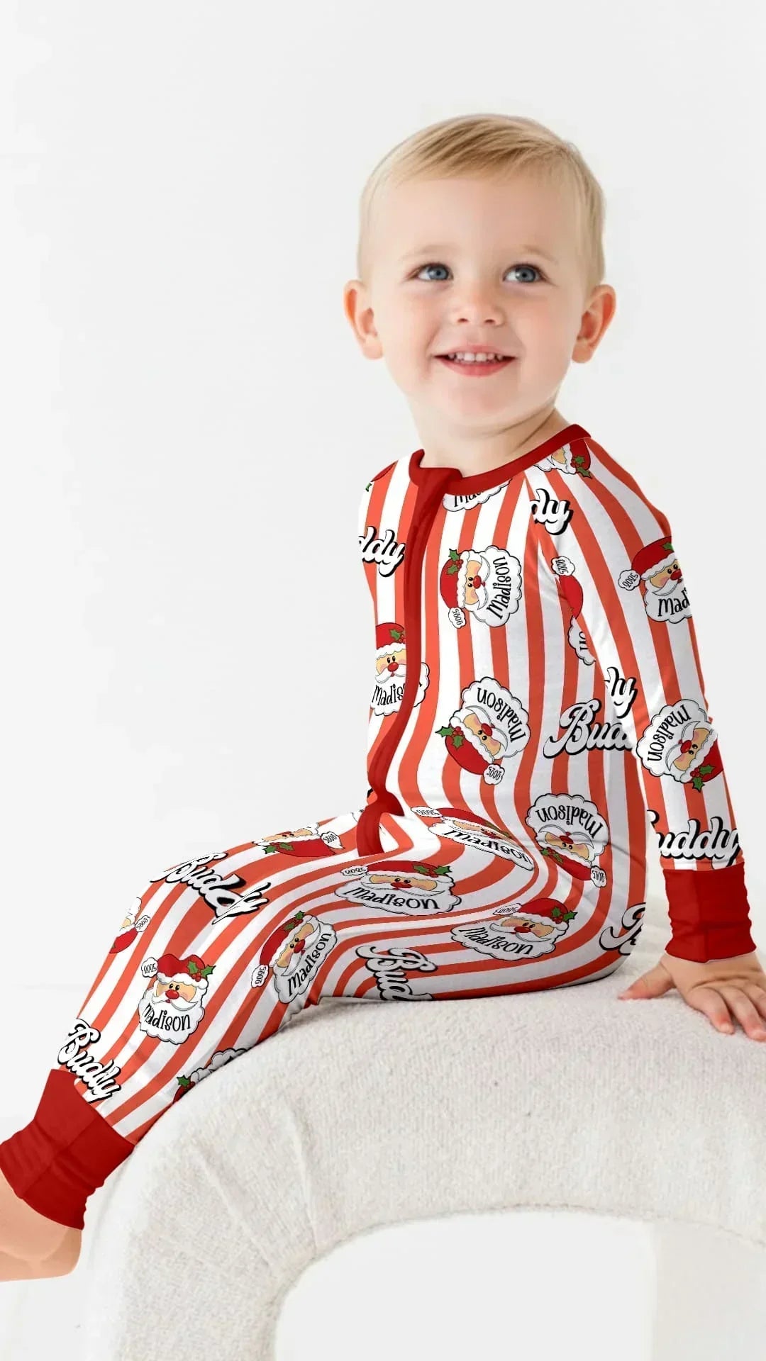 Gerippte Babykleidung mit individuellem Foto - Weich &amp; Skizzenhaft