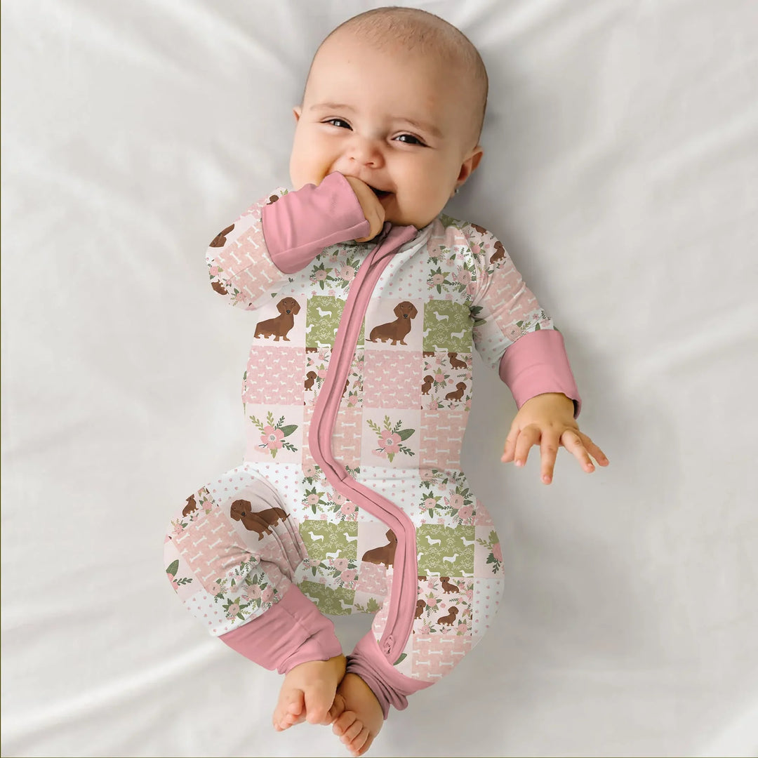 Gerippte Babykleidung mit individuellem Foto - Weich &amp; Skizzenhaft