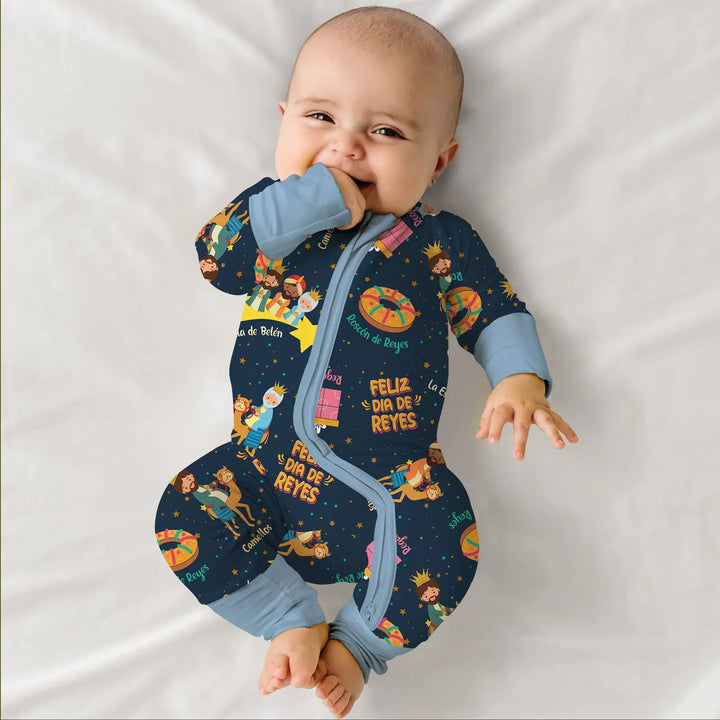 Gerippte Babykleidung mit individuellem Foto - Weich &amp; Skizzenhaft